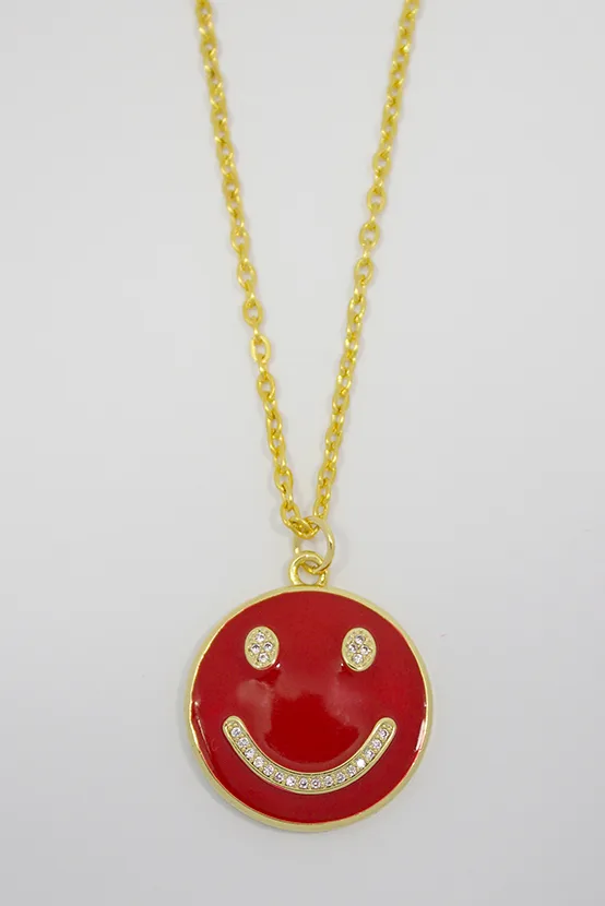 Super Smiley — Gold Necklace Chain product view 1