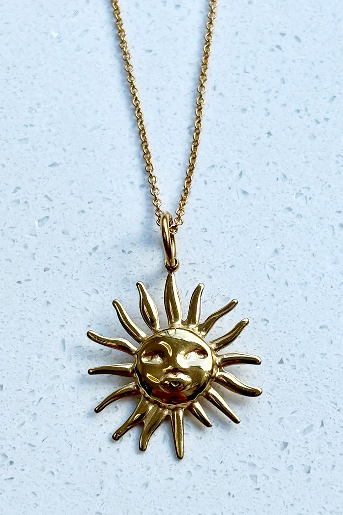 Sunny On Gold — Gold Necklace Chain product view 1