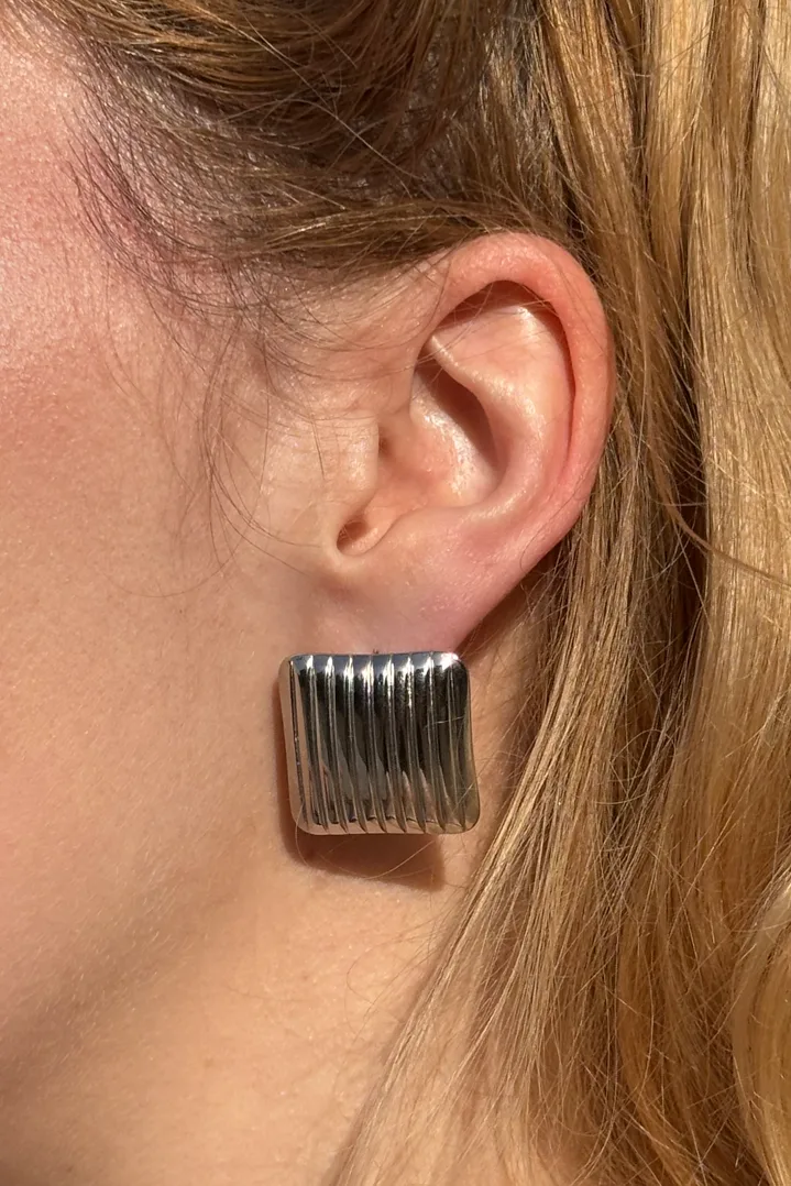 Teri — Silver Earrings product view 2
