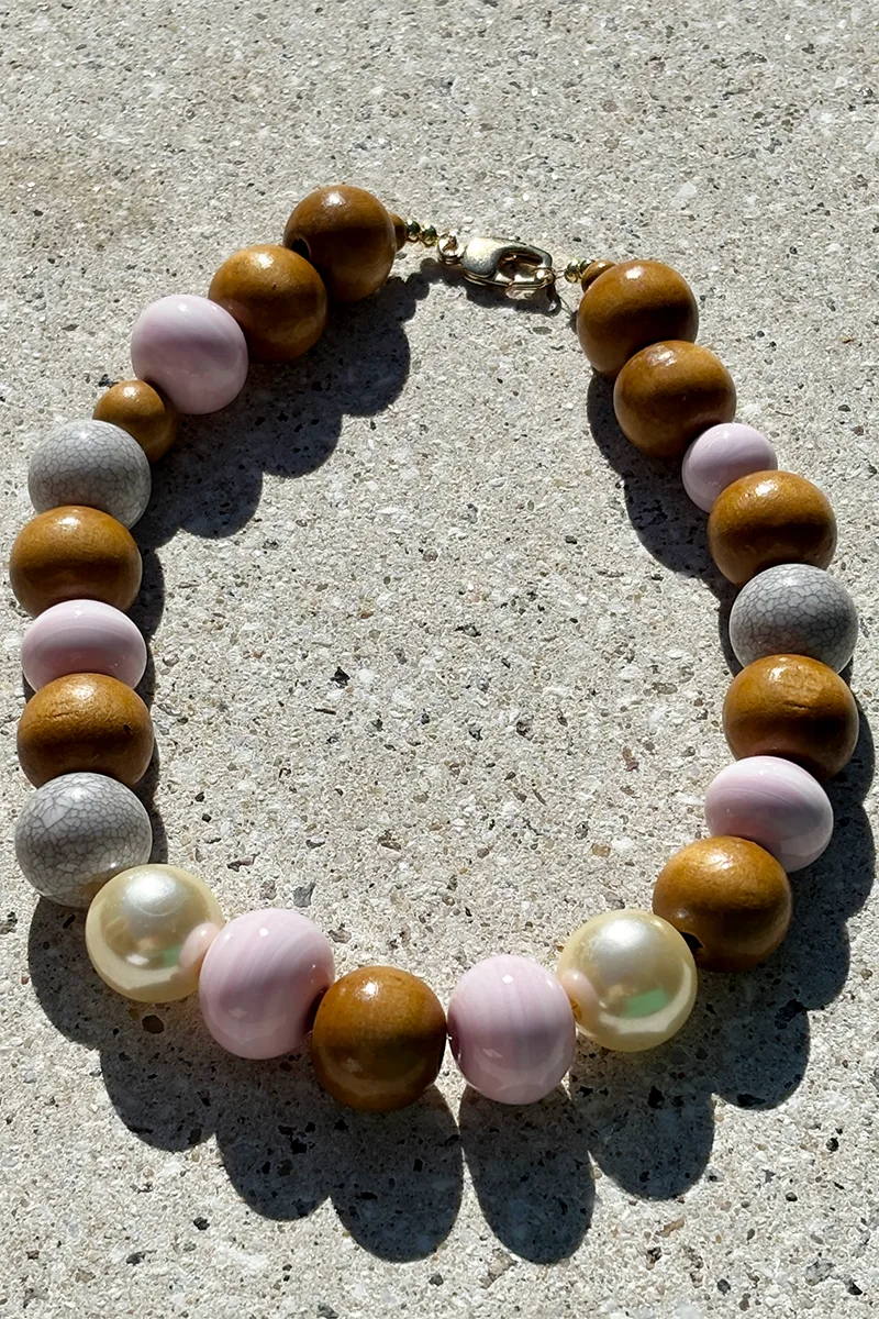Blush — Beaded Necklace product view 1