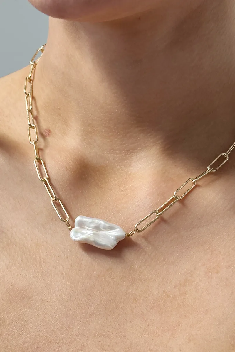 Rafa — Gold Necklace Chain product view 1