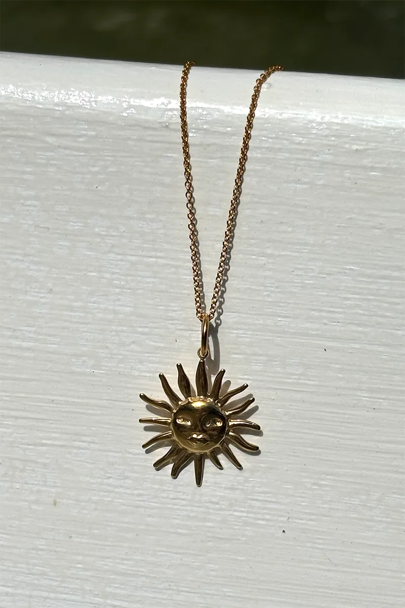 Sunny On Gold — Gold Necklace Chain product view 2
