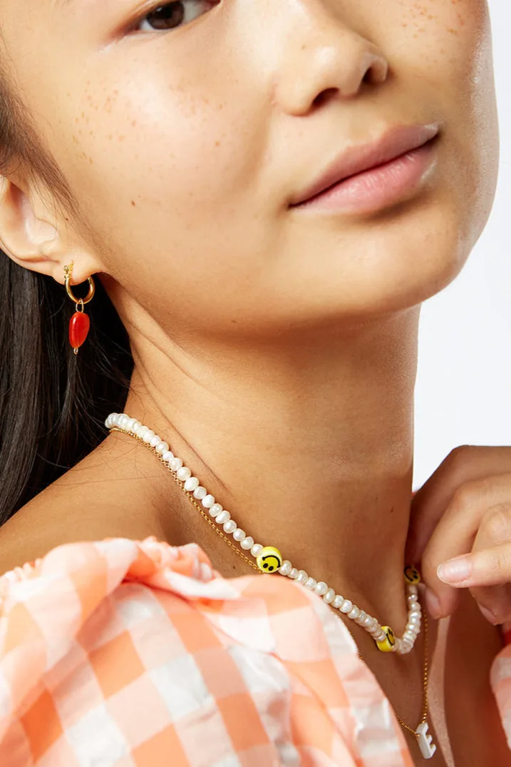 Pearly Smiles — Beaded Necklace product view 3