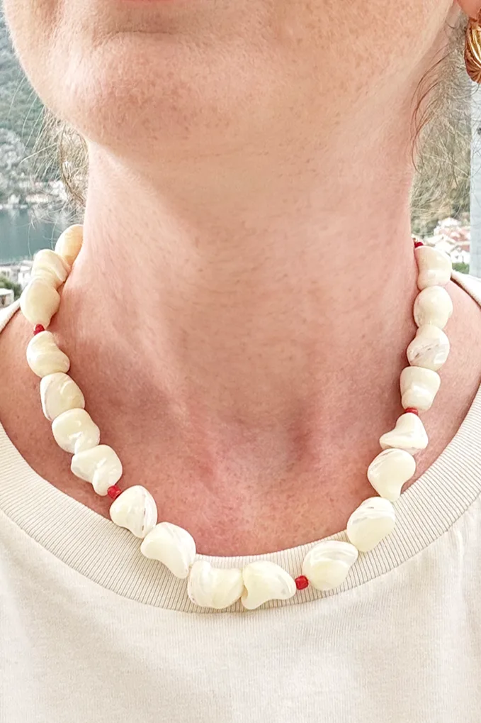 Beachy — Beaded Necklace product view 3
