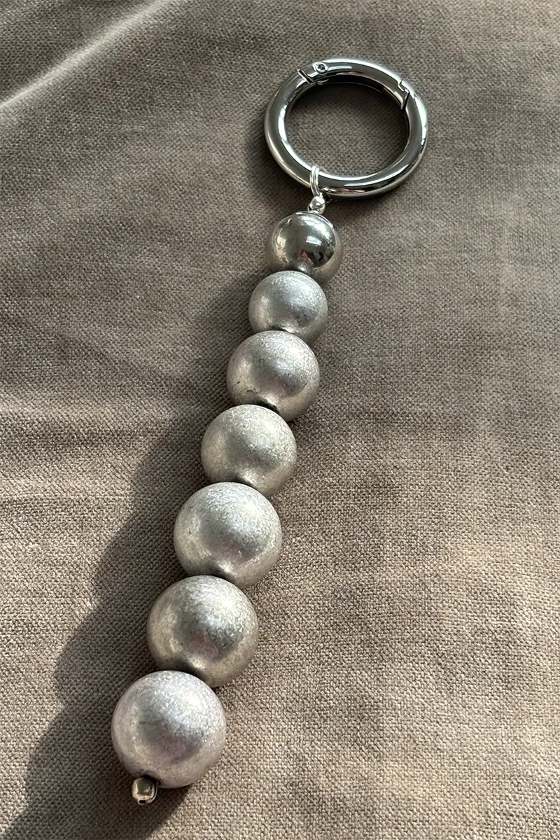 Accessories collection — Pre‑Loved Silver Bag Charm