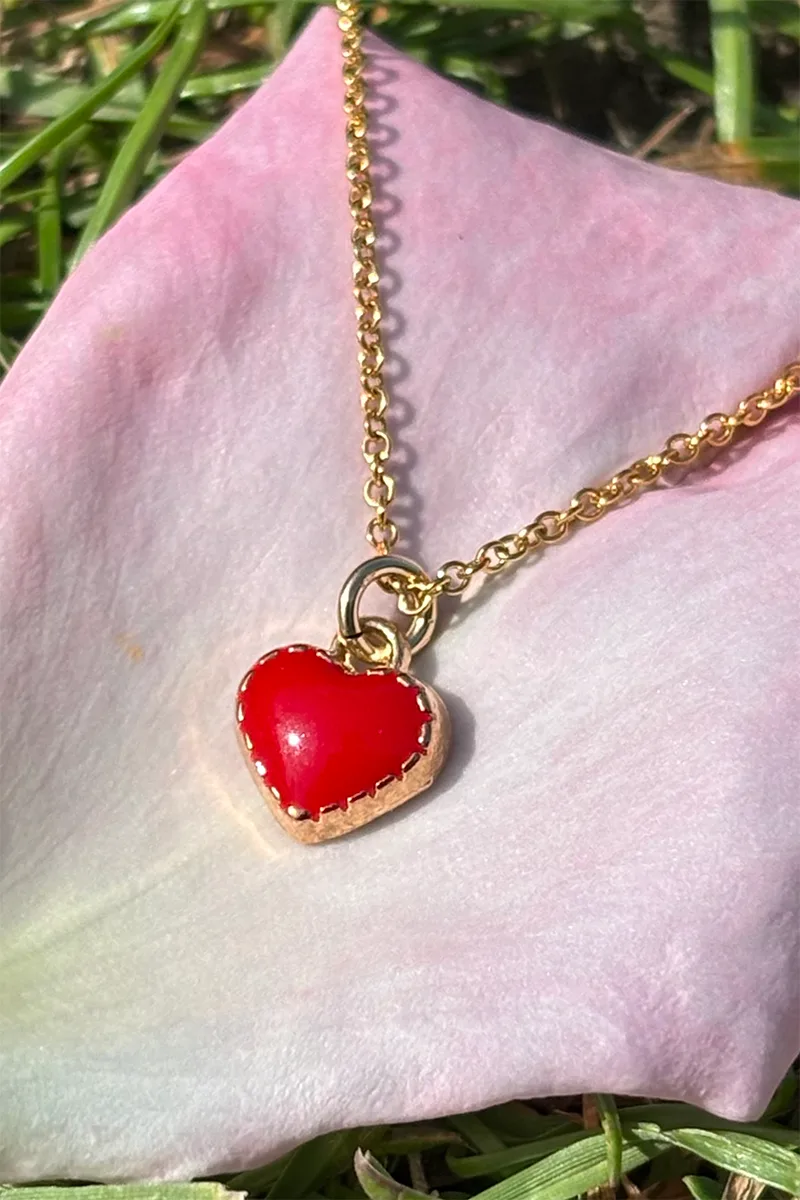 Sweet Heart - Chain — Gold Necklace Chain product view 3