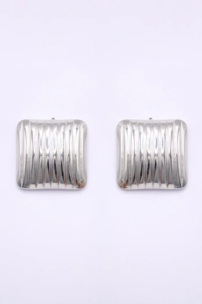 Teri — Silver Earrings product view 5