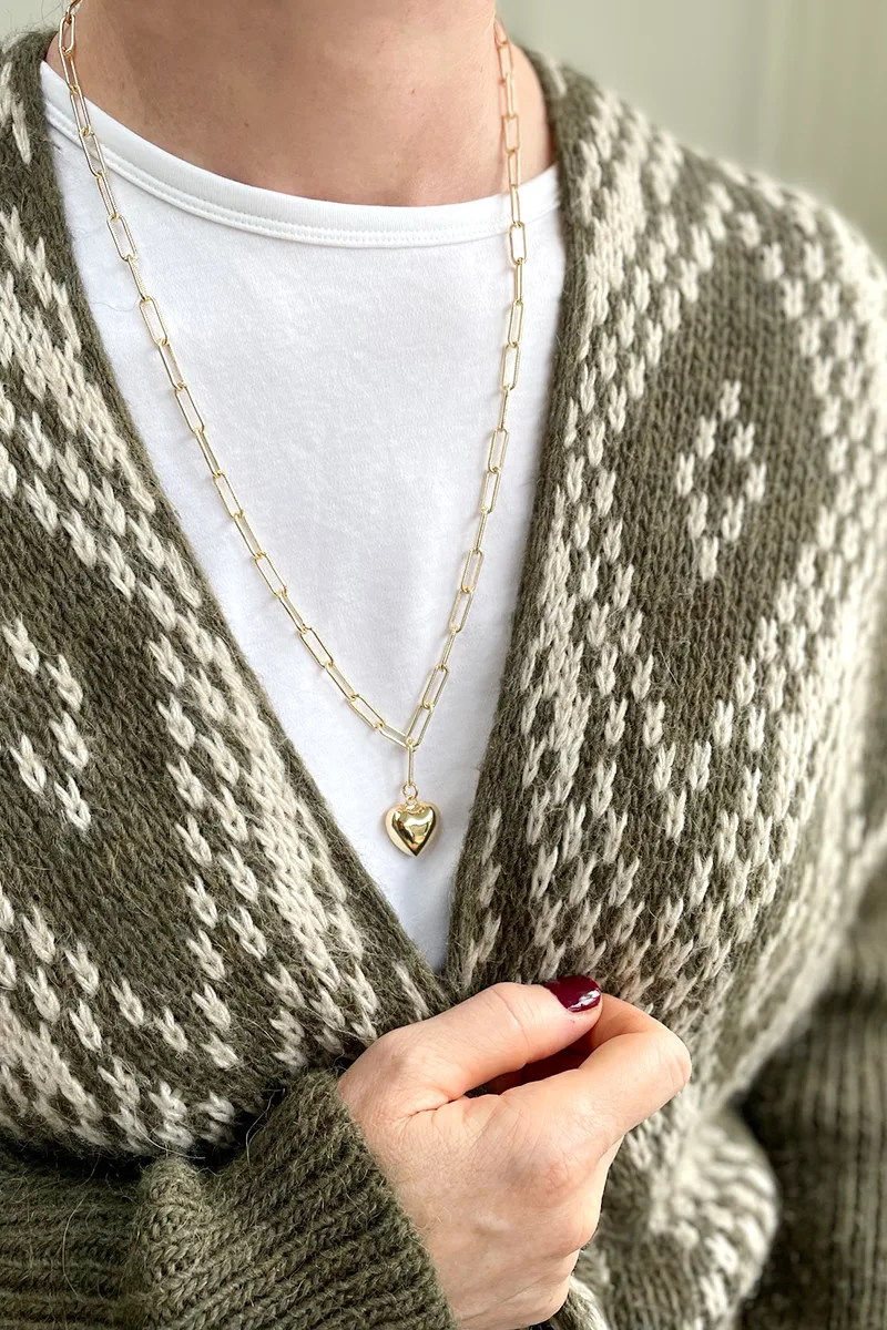 Delight — Gold Necklace Chain product view 5