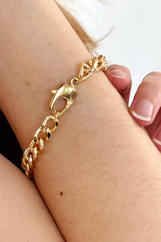 Marlow — Chain Bracelet Gold product view 2