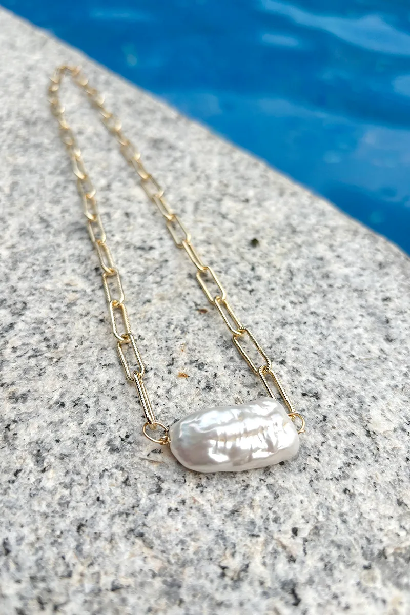 Rafa — Gold Necklace Chain product view 3