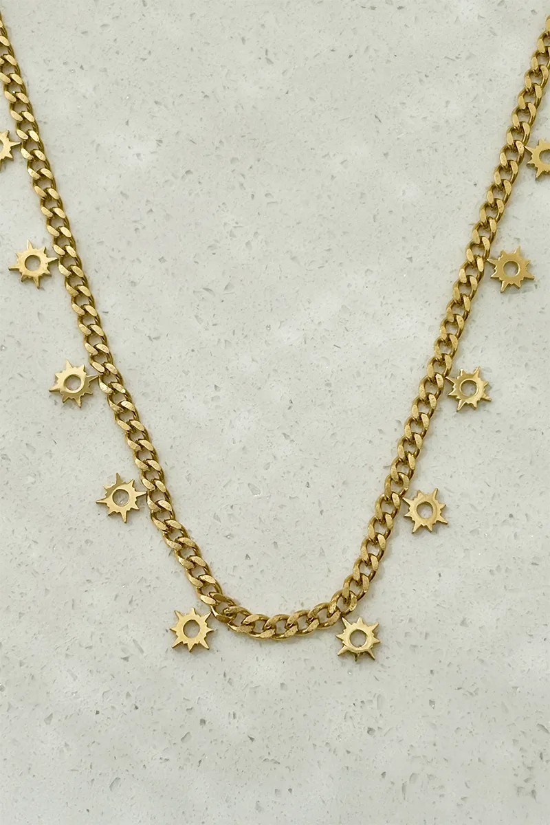 Sunray — Gold Necklace Chain product view 1