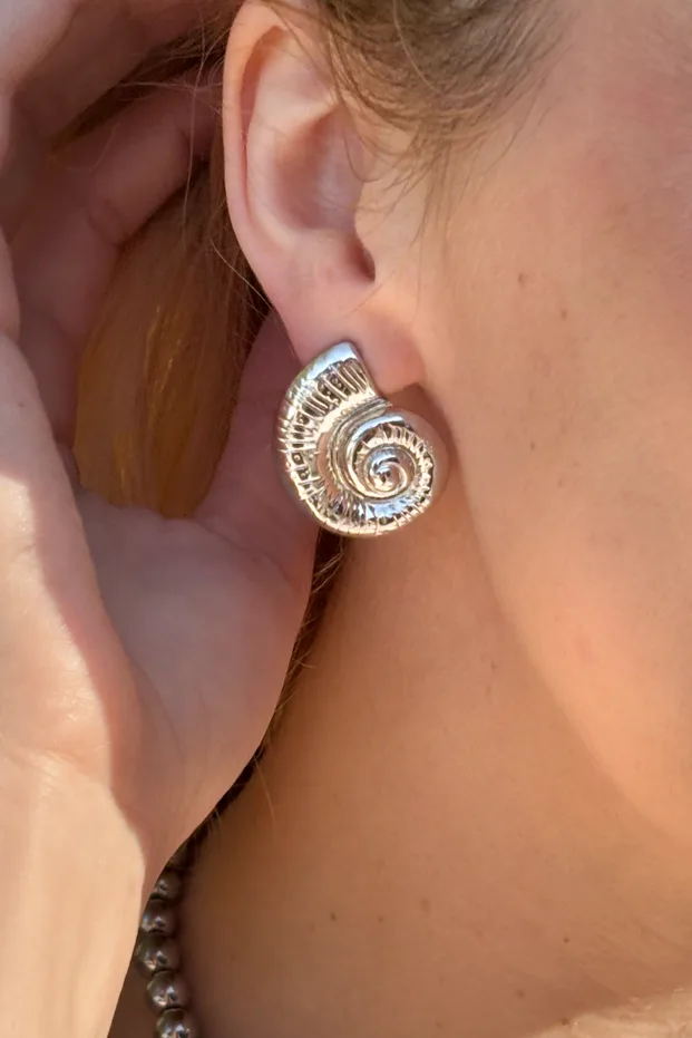 Spiral — Stud earrings product view 2