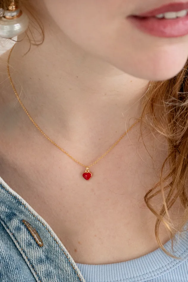 Sweet Heart - Chain — Gold Necklace Chain product view 4