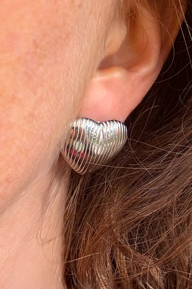 Zuri — Silver Earrings product view 3