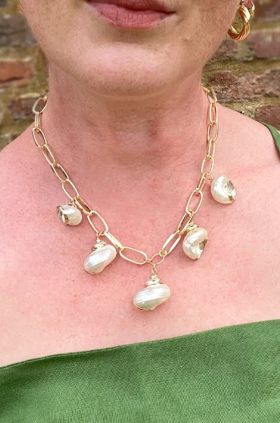 Mabel — Gold Necklace Chain product view 3