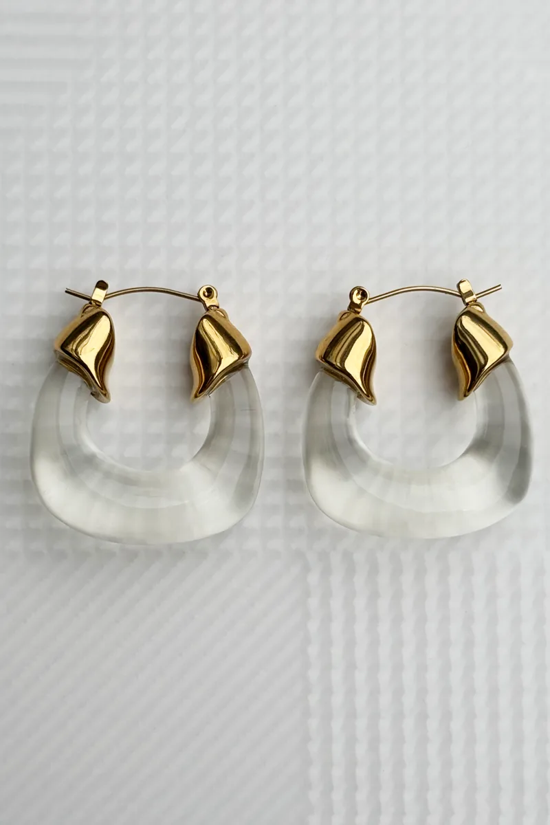 Misty — Gold earrings product view 1