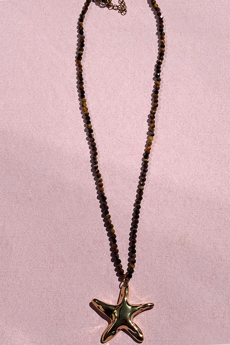Sea Star — Beaded Necklace product view 3