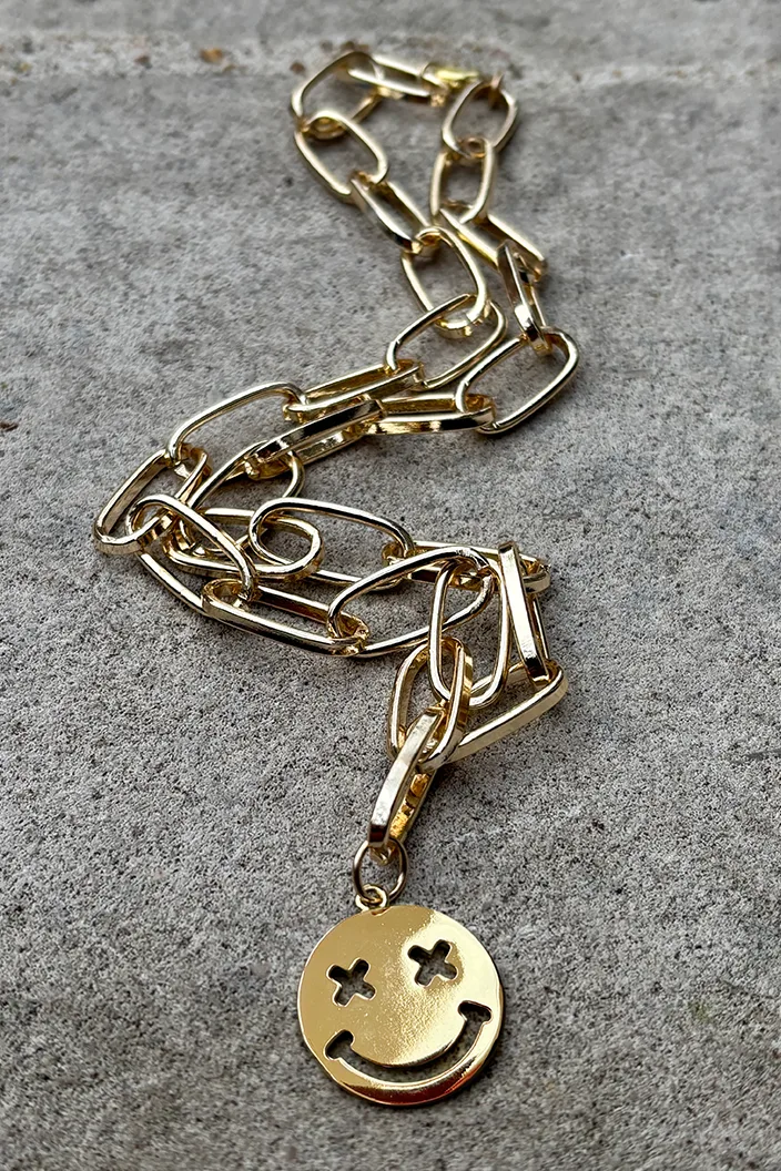 You'Re Smiling Again — Gold Necklace Chain product view 1