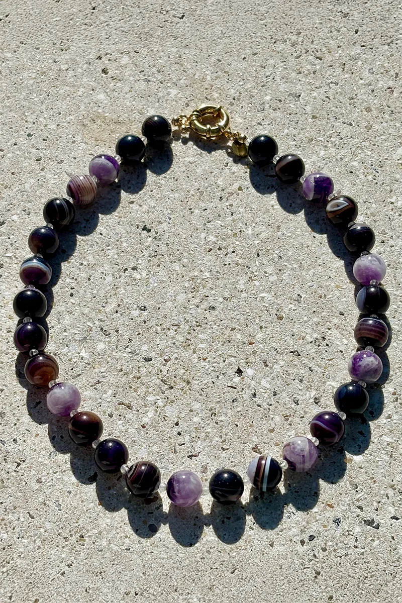 Sima — Beaded Necklace product view 1