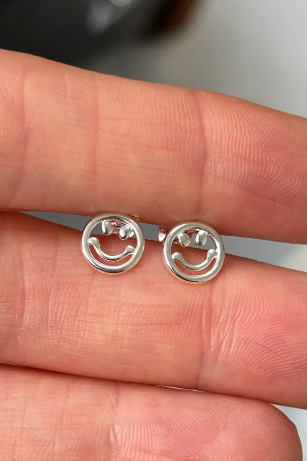 When You Smile — Silver Earrings product view 1