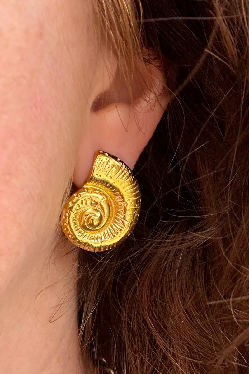 Spiral — Stud earrings product view 3