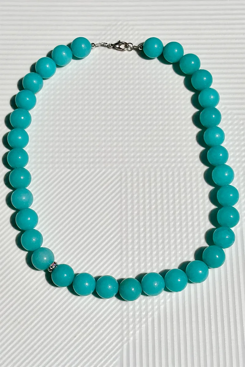 Ice Bubble — Beaded Necklace product view 1