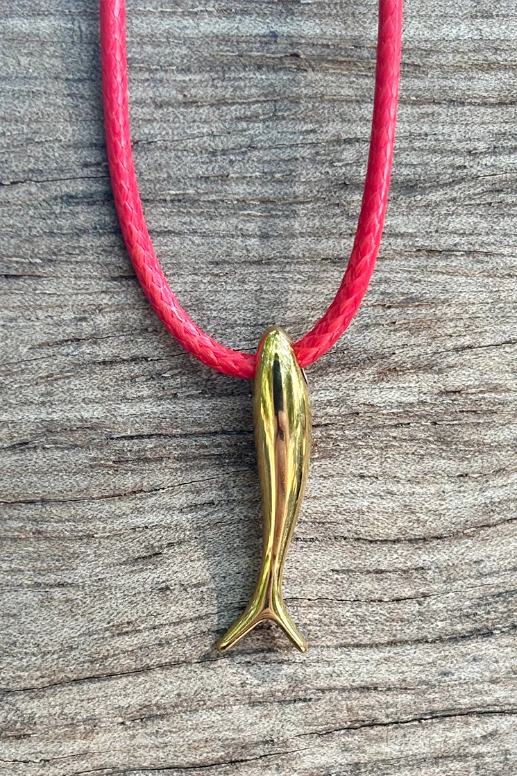 Lucky Fish — Cord Necklace product view 2