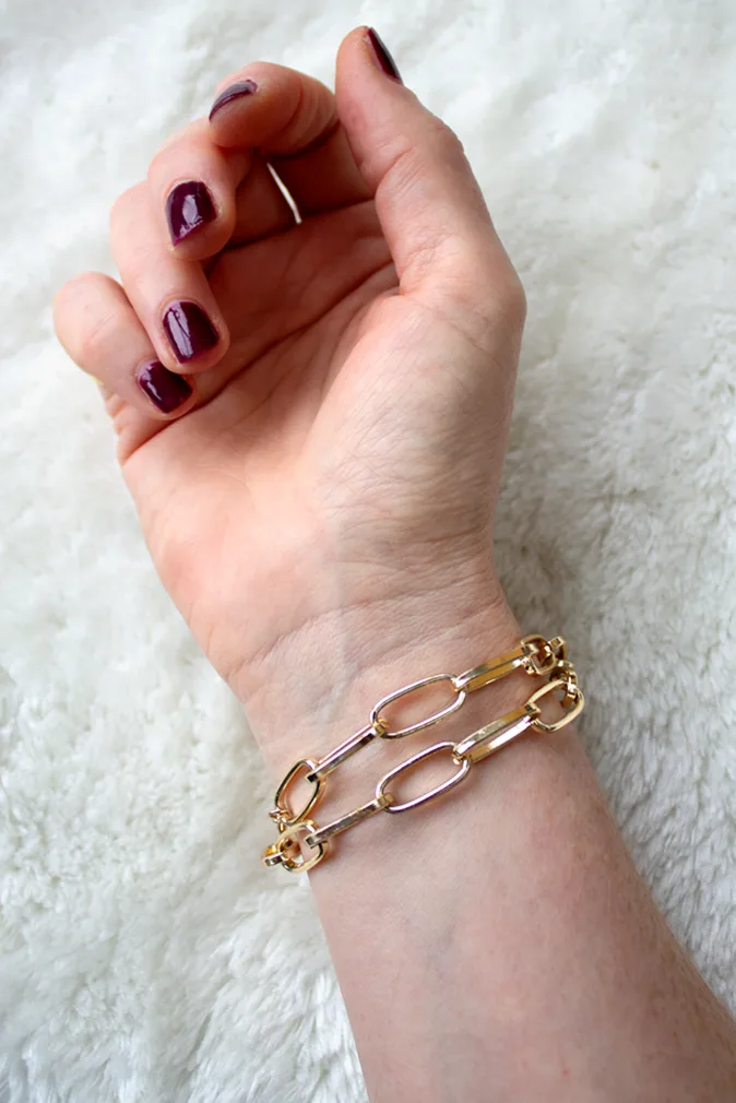 Ezra — Chain Bracelet Gold product view 3