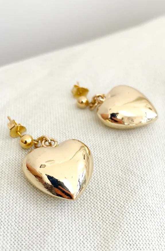 Gigi — Gold Earrings Stud Drop product view 2