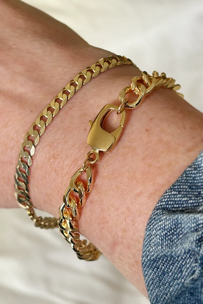 Marlow — Chain Bracelet Gold product view 4