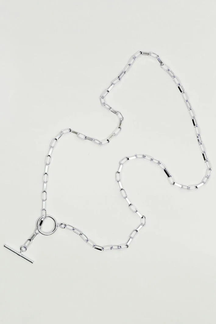 Gabe — Silver Chain Necklace product view 2