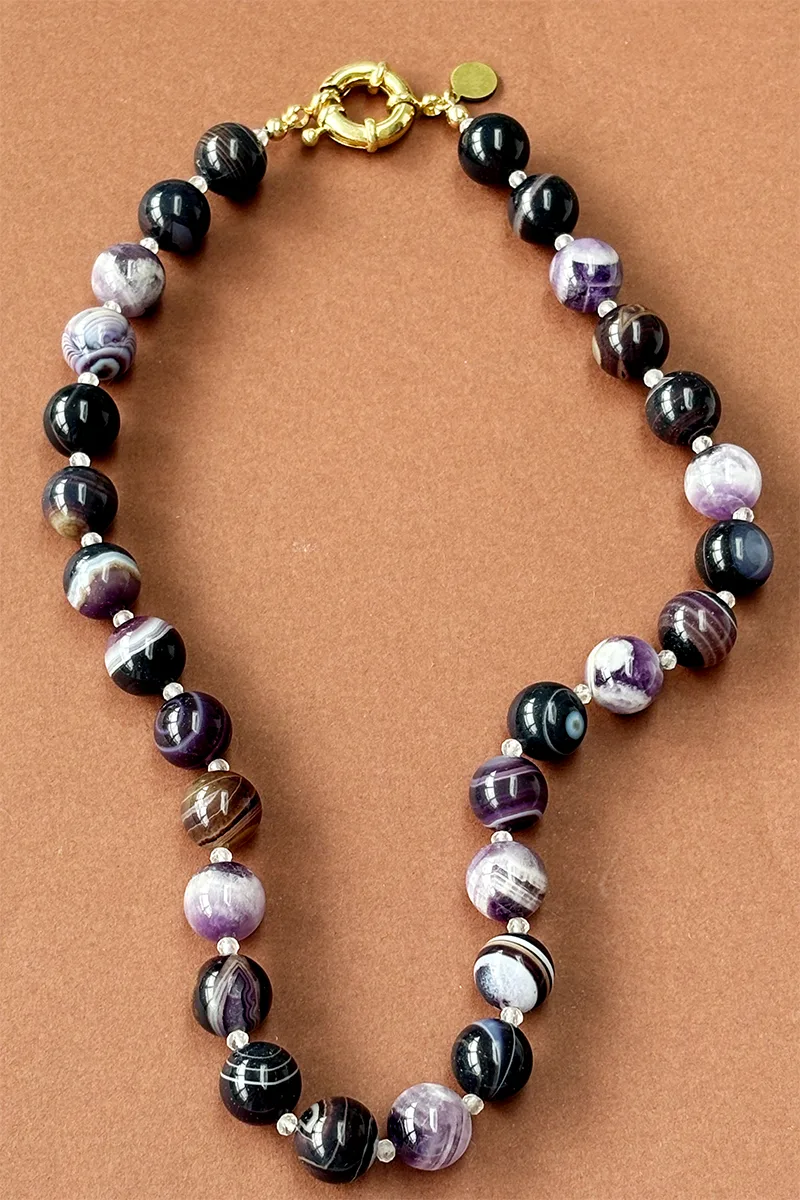 Sima — Beaded Necklace product view 3