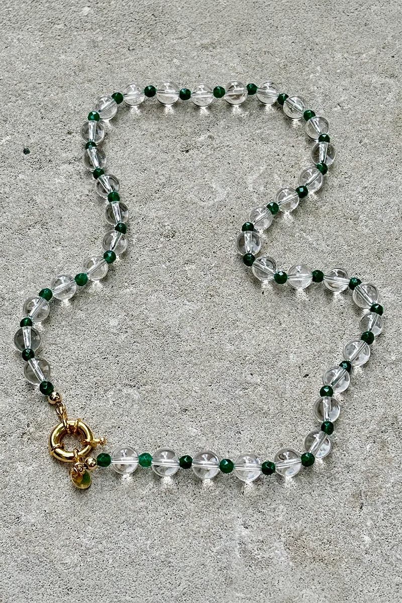 Lime & Soda — Beaded Necklace product view 2