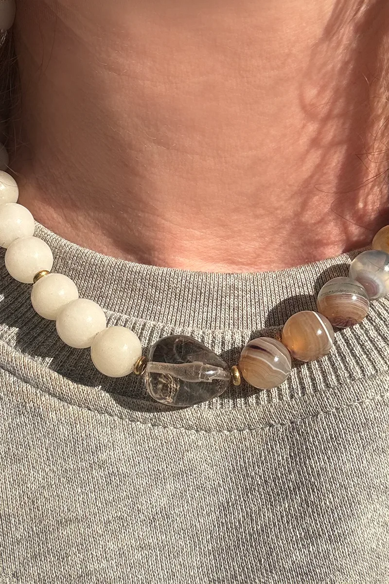 Ellie — Beaded Necklace product view 1