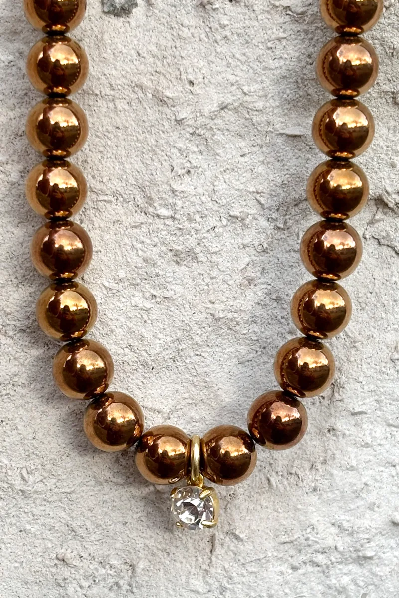 Luba - Decorative — Beaded Necklace product view 1